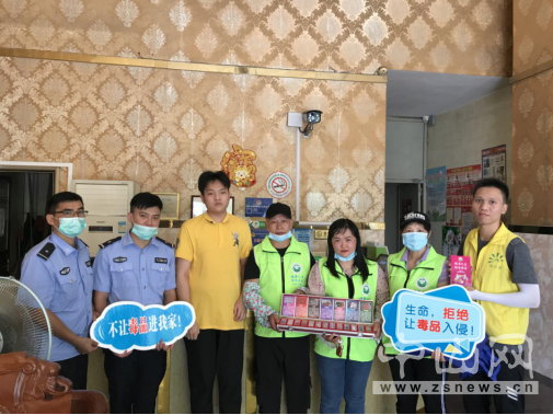 阜沙鎮(zhèn)禁毒信息〔2020〕第121期--阜沙禁毒宣傳進場所，鞏牢全民“防毒墻”（2020.8.16）